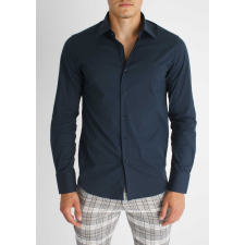 Navy Super Skinny Shirt férfi ing