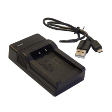  NB-6L_tolto Akkumulátor töltő micro usb kábellel videókamera akkumulátor töltő