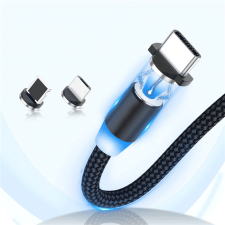 NBase USB 2.0 mágneses kábel (fej nélkül) 1m (750519) kábel és adapter