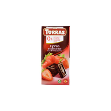   Torras étcsokoládé cukormentes epres 75g reform élelmiszer