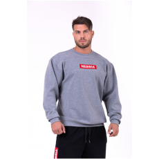 NEBBIA Férfi melegítőfelső Nebbia Red Label 148 szürke XL