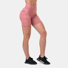NEBBIA Fit & Smart Biker Shorts rózsaszínű női rövidnadrág- NEBBIA XS női rövidnadrág