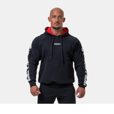 NEBBIA Men‘s hoodie Black XXL férfi pulóver, kardigán