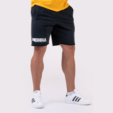 NEBBIA Men's Shorts Legday Hero Black M
