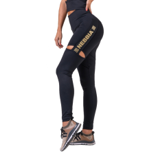 NEBBIA Női leggings Nebbia Honey Bunny 820 fekete XS