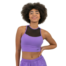 NEBBIA Párnázott sportmelltartó Nebbia FIT Activewear 437 lila M