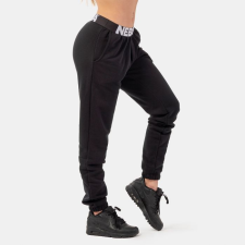 NEBBIA Sweatpants Iconic Mid-Waist Black - NEBBIA női edzőruha