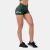NEBBIA Women‘s shorts Classic Hero High Waist Green - NEBBIA M