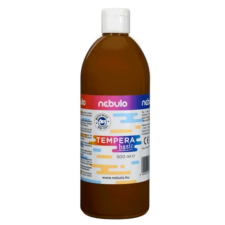 Nebulo : Barna folyékony 500ml-es tempera palackban tempera