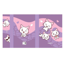 Nebulo Füzetbox NEBULO A/4 Cica füzetbox