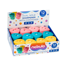 Nebulo Hegyező NEBULO 2 lyukú tartályos hegyező