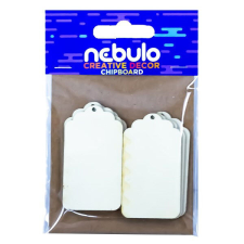 Nebulo Karton dekoráció NEBULO kísérő címkék 6 db/csomag dekorációs kellék
