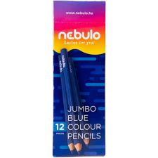 Nebulo : Kék háromszögletű Jumbo színes ceruza 1db színes ceruza