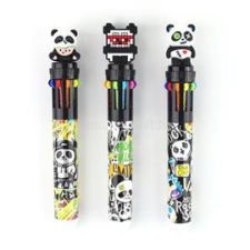 Nebulo Panda 10 színű golyóstoll (NEBULO_DTG-10COL-007) toll