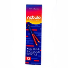 Nebulo Postairón NEBULO háromszögletű piros-kék színes ceruza