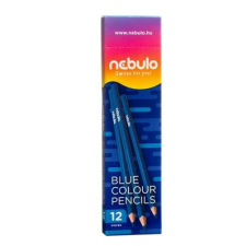 Nebulo Színes ceruza, háromszögletű, NEBULO, kék színes ceruza