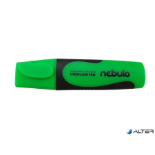Nebulo Szövegkiemelő, 2-5 mm, NEBULÓ, neonzöld filctoll, marker