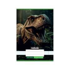 Nebulo : T-Rex mintás 4.osztályos vonalas füzet A/5 21-32 füzet