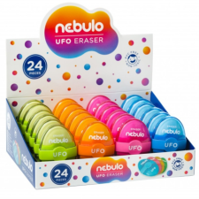 Nebulo : UFO radír több változatban 1db radír