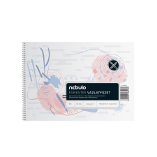 Nebuló Vázlatfüzet B4, spirálos, 120g, (P-VFM-B4/32) (P-VFM-B4/32) füzet