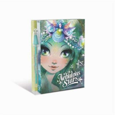 Nebulous Stars mini jegyzetfüzet matricákkal és tollal - Marinia füzet