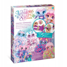 Nebulous Stars Pompom figurás kulcstartó készítő szett (232-11139) kreatív és készségfejlesztő