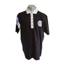  Nebulus fekete galléros férfi póló (méret: XXL)