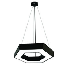 Nedes Design LED csillár (28W) fekete színű - természetes fehér világítás
