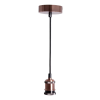 Nedes Foglalat E27 230V / 60W Antik réz 1m Fém - BH642B