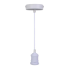 Nedes Foglalat E27 230V / 60W Fehér 1m Fém - BH612W
