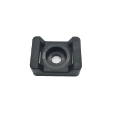 Nedes Kábelkötöző tartó nyereg fekete max. 4,8 mm-ig - TMS01/BK villanyszerelés