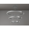 Nedes LED design mennyezeti lámpa 220W, 400+600+800 mm, 3000K-6500K, IP20 - J4329/S