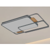 Nedes LED design mennyezeti lámpa 280W, 12000 lm, 1000x720x60 mm, 3000K-6500K, IP20, fa-szürke-J1342/SW