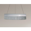 Nedes LED dizájn függesztett mennyezeti lámpa 90W, 7200 lm, 3000K-6500K, dimmelhető, IP20 - TA2300/W