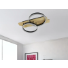 Nedes LED dizájn mennyezeti lámpa 70W, 5600 lm, 3000K-6500K színhőmérséklet, dimmelhető, IP20 - TA1300/BW