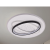 Nedes LED dizájn mennyezeti lámpa 90W, 3000–6500K, Ø480mm - J1359/W