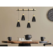 Nedes LED fém függeszték 4xE27, max.60W, Ø150x240x2000mm, IP20 - ME0013-3 világítás