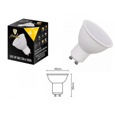 Nedes LED lámpa GU10 3W meleg fehér izzó