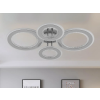 Nedes LED mennyezeti lámpa 100W, 6900lm, 3000-6500K, IP20, fém-akril - J3346/CH