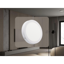 Nedes LED panel 18W, 4000K természetes fehér, Ø225x35 mm, IP20 - LPL324 világítás