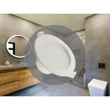 Nedes LED süllyesztett lámpatest 10W 4000K IP44 fehér Ø115x60mm LDL154 világítás