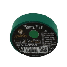 Nedes Szigetelőszalag PVC 15mm/10m zöld - TP1510/GR villanyszerelés