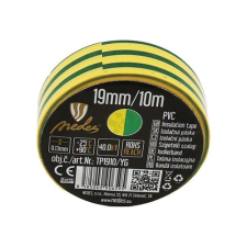 Nedes Szigetelőszalag PVC 19mm/10m sárga/zöld - TP1910/YG villanyszerelés