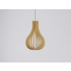 Nedes Tömör fa függőlámpa E27 foglalat, max. 60W, 310x450 mm - WRE081