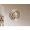 Nedes Tömör fa gömb függőlámpa E27 foglalat, max. 60W, Ø500 mm - WRE062