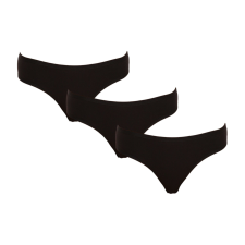 Nedeto 3PACK női bugyi Nedeto fekete (3NK001) L bugyi, női alsó