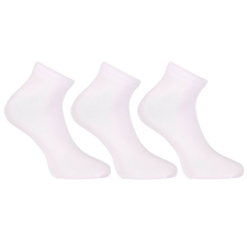 Nedeto 3PACK zokni Nedeto alacsony bambusz fehér (3PBN02) S férfi zokni