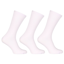 Nedeto 3PACK zokni Nedeto magas bambusz fehér (3PBV02) S férfi zokni