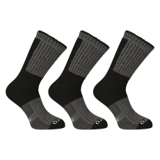 Nedeto 3PACK zokni Nedeto magas téli fekete (3NWC1) S