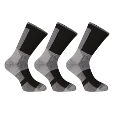 Nedeto 3PACK zokni Nedeto magas téli szürke (3NWS1) M férfi zokni